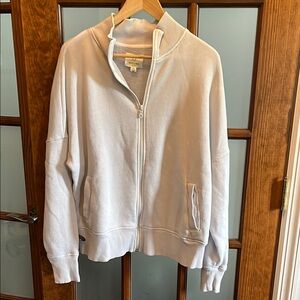 Aerie pale blue Zip-Up Jacket